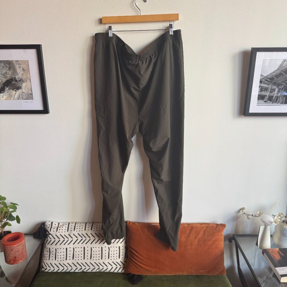 Old Navy Olive Green Track Pants - Plus Size (Tall) - Picture 3 of 5